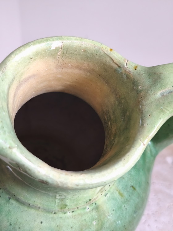 Image 1 of Brocca per acqua in terracotta smaltata