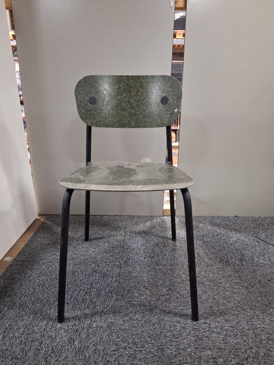 Image 1 of 1x Planq Rebel stoel, groen