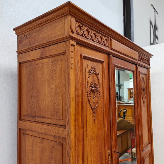 Image 1 of Armoire penderie antique vintage armoire penderie démontable