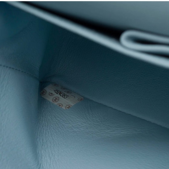 Image 1 of Borsa CHANEL Timeless/Classique in Cuir Bleu - 103407