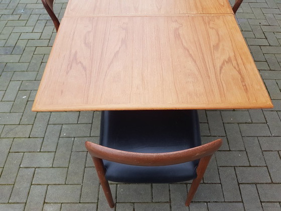 Image 1 of Beautiful vintage dining room table / dinner table Niels Otto Muller