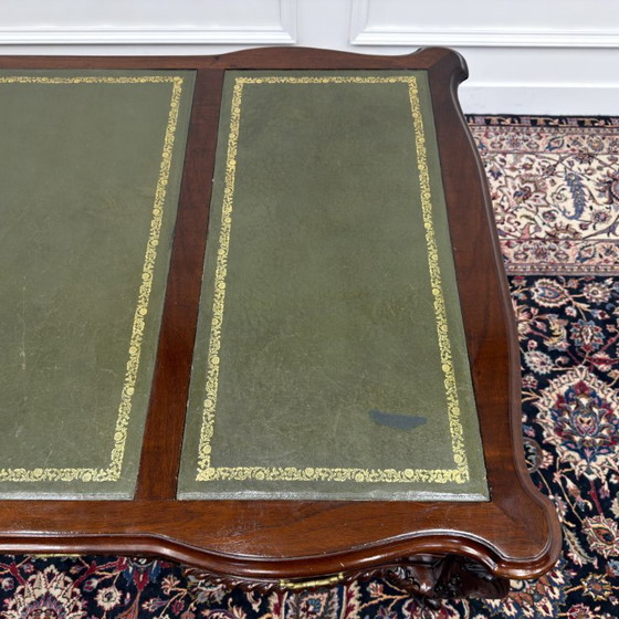 Scrivania Classica Antica Inglese – Scrivanie, Leather, Wood (photo 19 of 22)