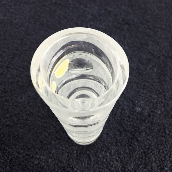 Image 1 of Vintage Joska vase 1960s/70s lead crystal glass mid-century modern design