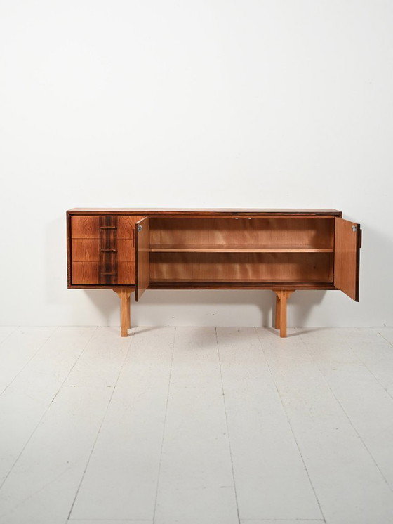 Image 1 of Small Scandinavian rosewood sideboard