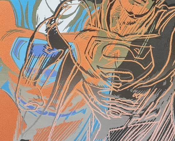 Image 1 of After Andy Warhol, Superman, 1980s, Lithograph