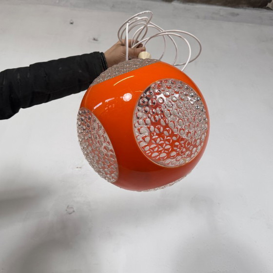 Image 1 of Retro Szarvasi “Bug Eye” Ceiling Lamp, 1960s – Hungarian Design