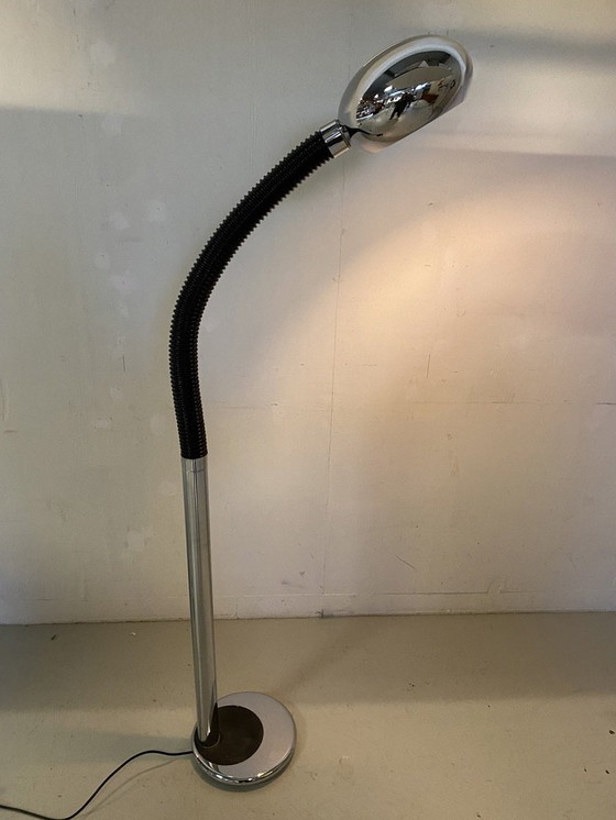 Image 1 of Herda 'Gooseneck' Vloerlamp Vintage