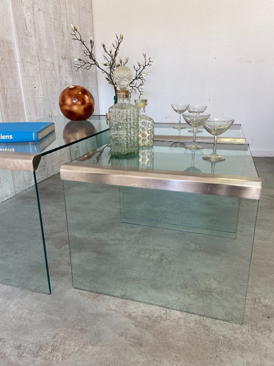 Image 1 of Set of 3 Galliotti & Randice coffee tables