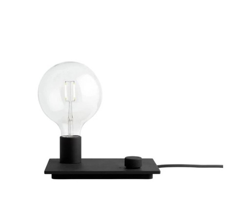 Table Lamp Control Black – Muuto, tafellampen, Aluminium
