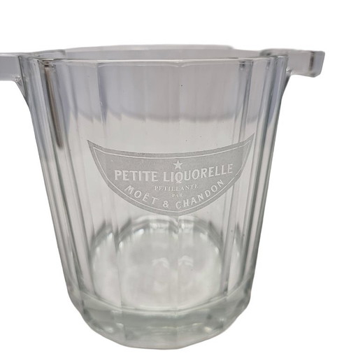 Refroidisseur à vin en cristal Moët & Chandon vintage, années 1980 – tafelaccessoires, Glass (photo 2 of 6)