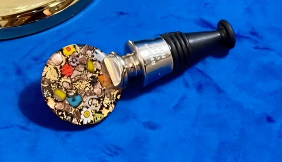 Image 1 of Luxury Wine Stopper / Bottle Stopper (Murano Glass)