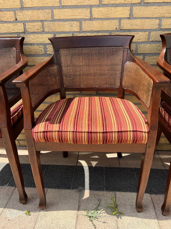 Image 1 of 4 Bannink Jugendstil-Esszimmer-Sessel