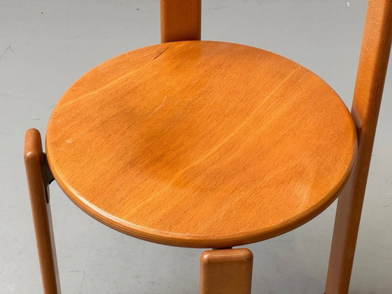 Image 1 of Set aus 4 Rey Stühle (Modell 3300) von Bruno Rey für Dietiker, 1980er Jahre