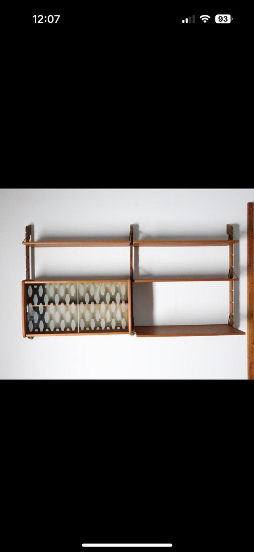 Rare Norwegian Ergo Wall Unit Texmon Blindheim, 1960