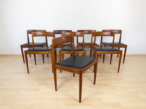 Kai Kristiansen for Fritz Hansen model 4110 teak chairs