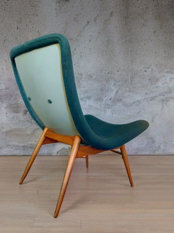 Image 1 of 2 Tv Armchairs By Mirosław Navratil, Vintage Czech 1960S