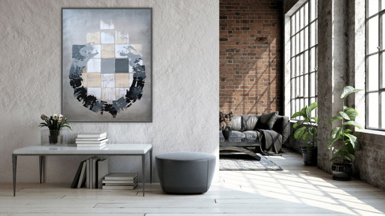 Image 1 of Ugo Vistosi - Grande Reset - Toile d'Artiste