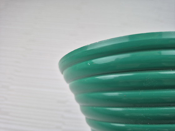 Image 1 of IKEA Snitt wall lamp. Vintage metal cone lamp, green.