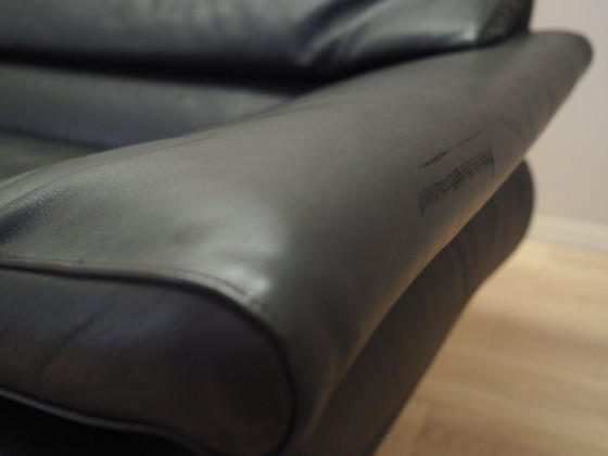 Image 1 of Leather sofa Alanda, Italian design, 1980s, manufacturer: B&B Italia, designer: Paolo Piva