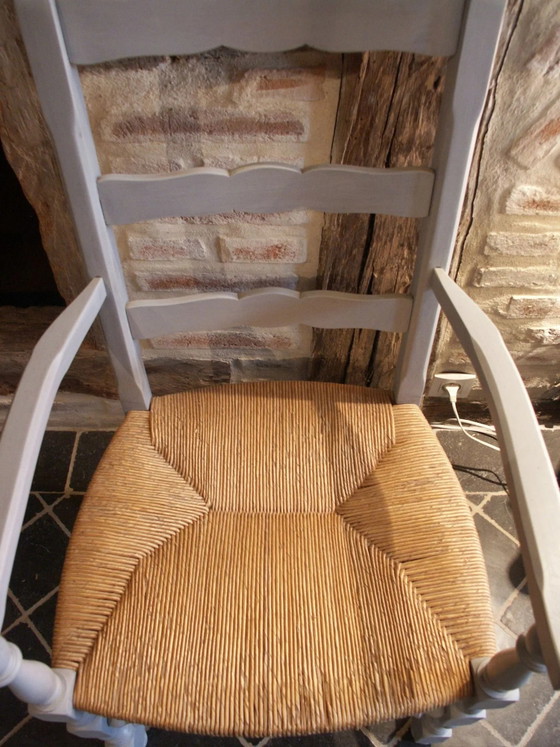 Chaise paillée relookée – Fauteuils, Bois (photo 2 of 7)