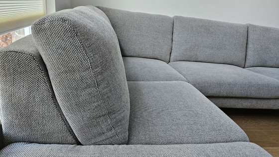 Image 1 of Beautiful light gray corner sofa from Montel (1.5 years old)