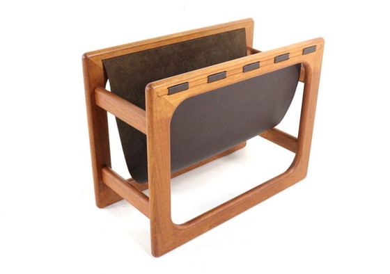 Image 1 of Salin mobler vintage magazine holder magazine rack Danish