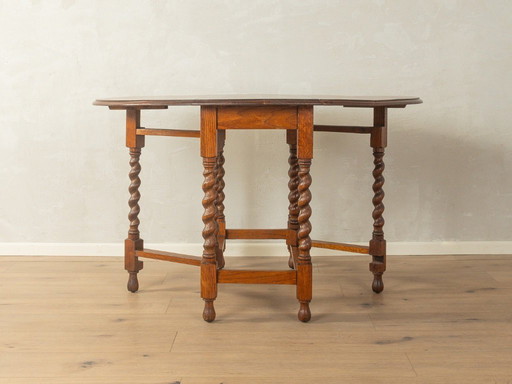Victorian Gateleg Dining Table, 1890s, Vintage