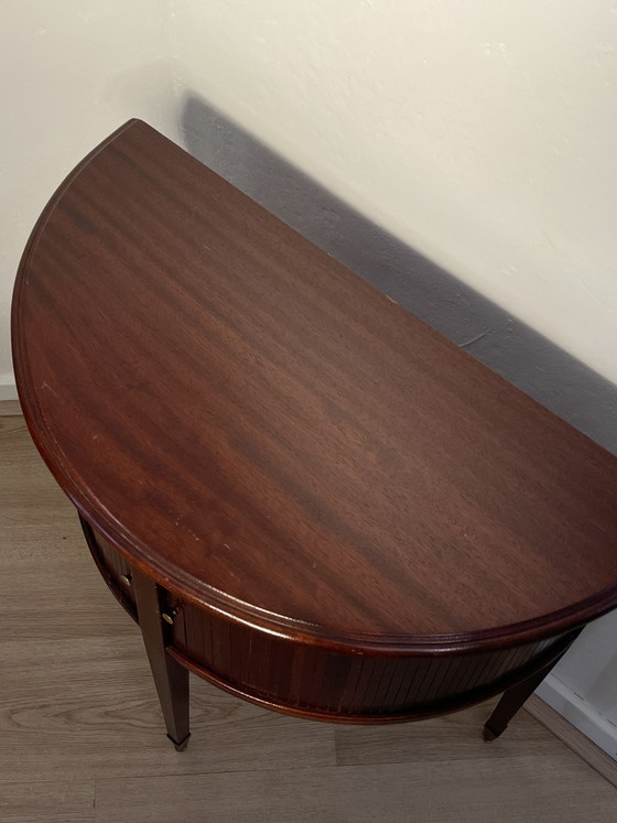 Image 1 of Bijzettafel halve maan