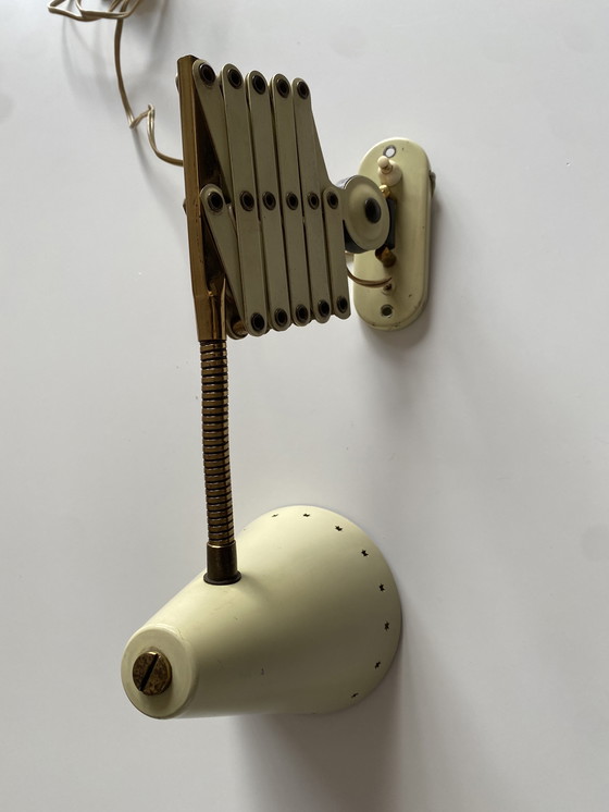 Image 1 of Lampe ciseaux Acciarri vintage - applique murale - Italie, années 1960