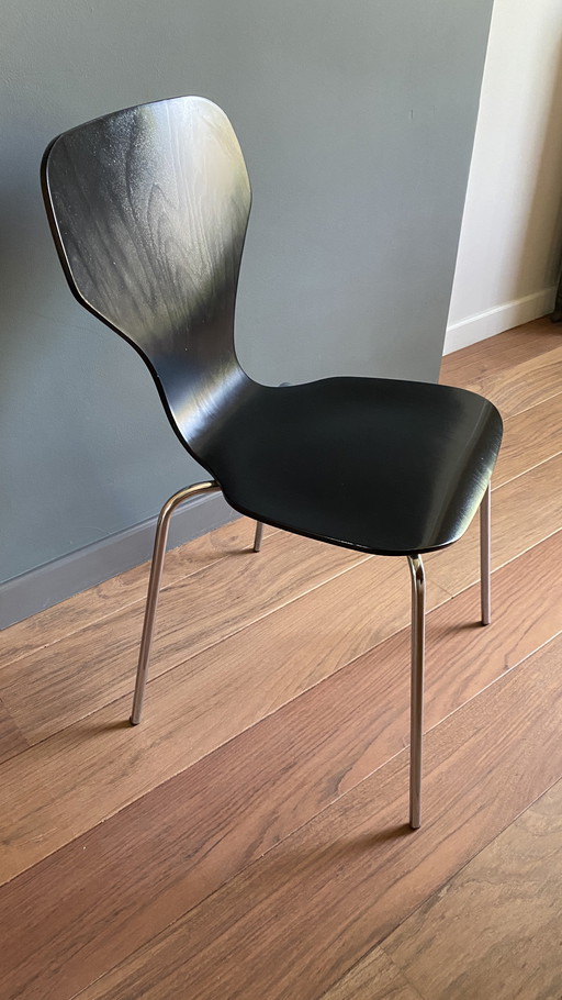 Danerka Rondo dining chair black