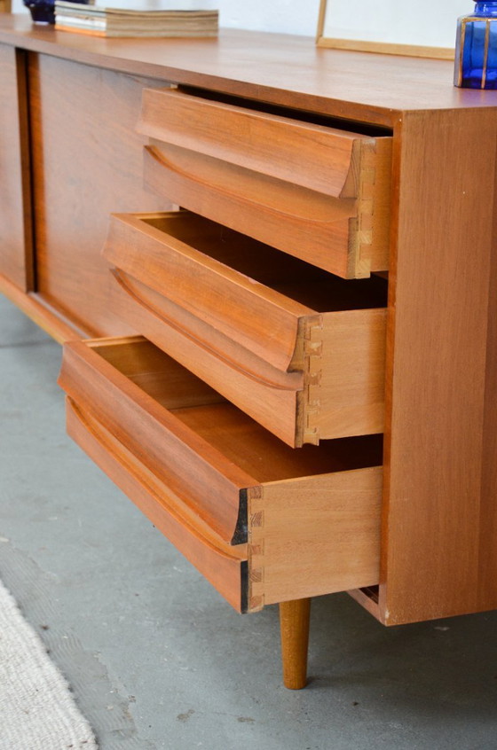 Image 1 of Vintage Sideboard Midcentury Chest of Drawers Lowboard 60s 70s Cabinet