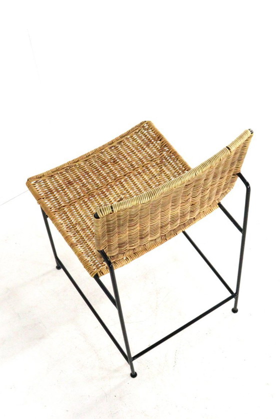 Maria Witzemann For Wilde Und Spieth SW88 Chair | 2 Pieces Available Vintage – Dining chairs, Metal, Wicker (photo 11 of 20)
