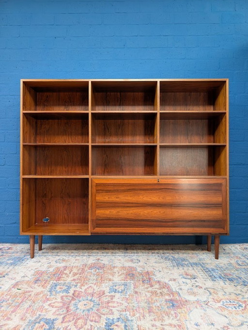 Vintage wandkast, Kai Winding voor P. Jeppesen, jaren 60