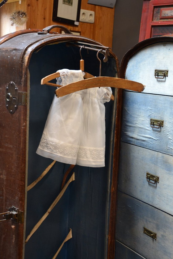 Image 1 of Alter antiker Reisekoffer – Kabinenkoffer – Original