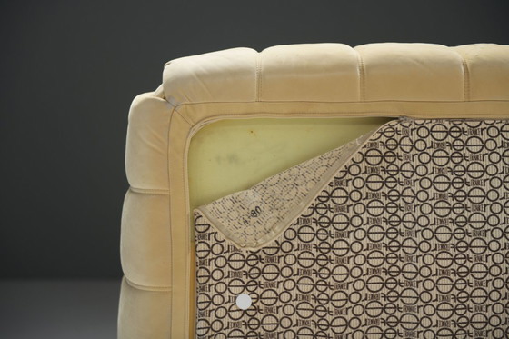 Image 1 of Kashima lounge chair in original leather by Michel Ducaroy - Ligne Roset 1980