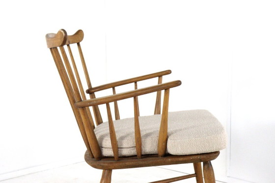 Image 1 of Børge Mogensen for FDB Møbler rocking chair armchair vintage