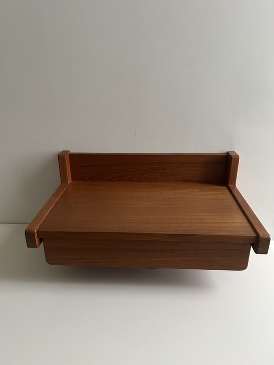 Image 1 of Danish vintage Aksel Kjersgaard bedside table/wall console