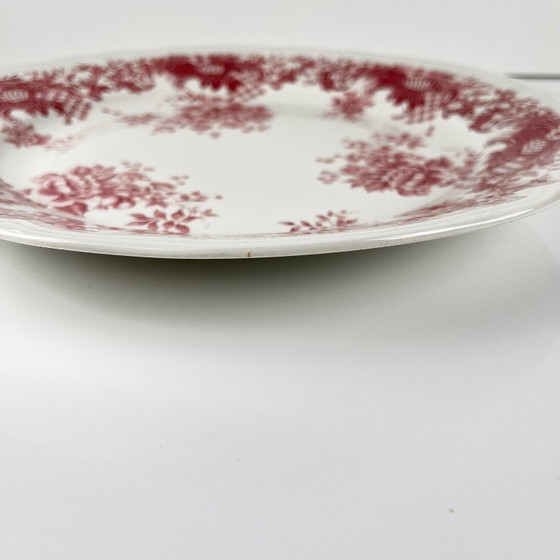 Image 1 of Assiette à gâteau Villeroy & Boch, modèle "Valeria", tons rouges