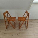 4 Trieste Aldo Jacober chairs manufacturer Alberto Bazzani