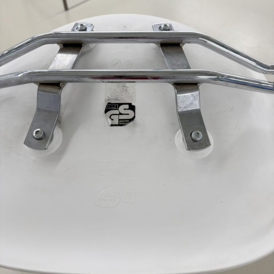 Image 1 of set van 4x Eames Vitra DSS stoelen wit