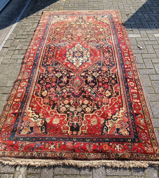 Beautiful Hand-Knotted Persian Heriz Rug, Authentic & Full of Character, Rugs & carpets, Wool, Beige (photo 6 of 8)