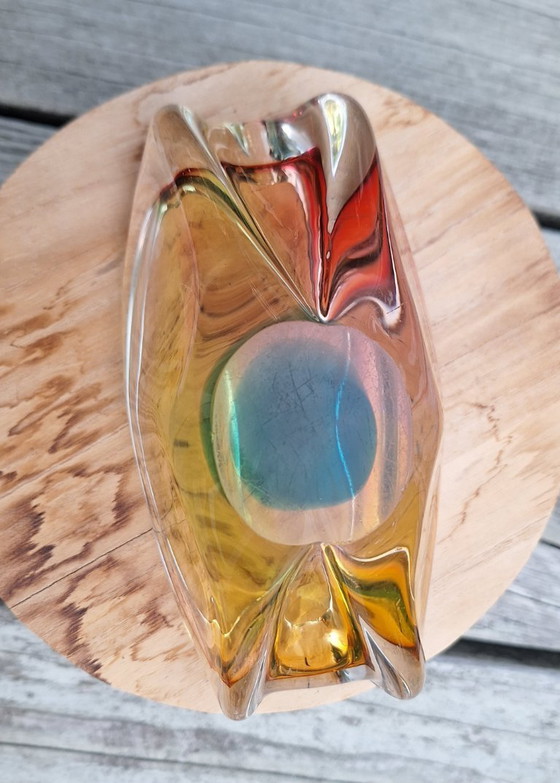 Image 1 of Retro-Kristallglasobjekt 1960' Josef Rozinek