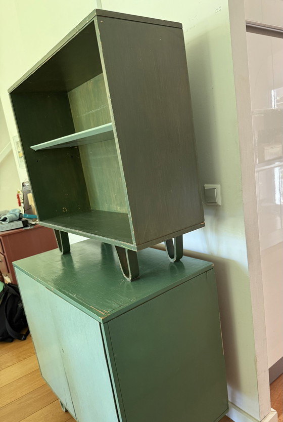 Image 1 of Twee originele Pastoe kastjes door Cees Braakman 