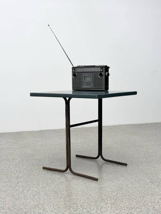 Image 1 of Set aus 2 Stühlen mit Tisch von Cindy Crawford Steiger für Embru, 1930er Jahre