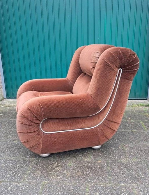Italiaanse Vintage Fauteuil