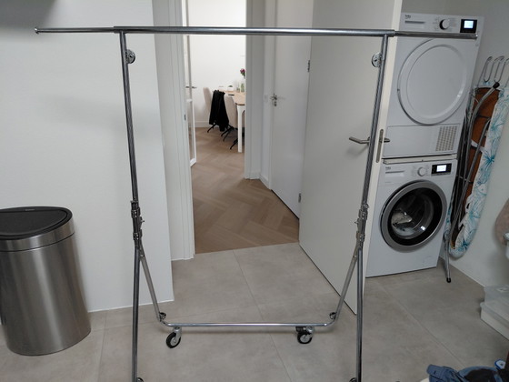 Image 1 of Extendable clothes rack. In very good condition.