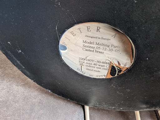 Pieter Adam "Melting Paris" Floor Lamp | Handmade Brass | 153 cm