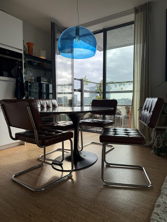 Image 1 of Set di 4 sedie vintage Bauhaus con struttura tubolare - anni '70