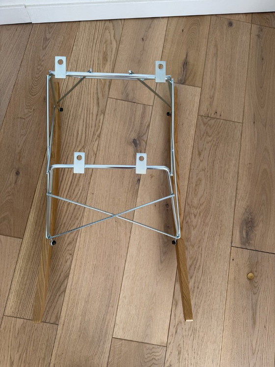 Base para mecedora RAR EAMES de roble cromado para HERMAN MILLER o VITRA – Sillas giratorias, Iron, Wood (photo 5 of 8)