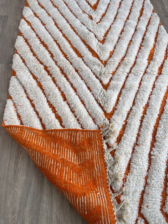 Image 1 of Tapis marocain en laine naturelle 250cmx150cm